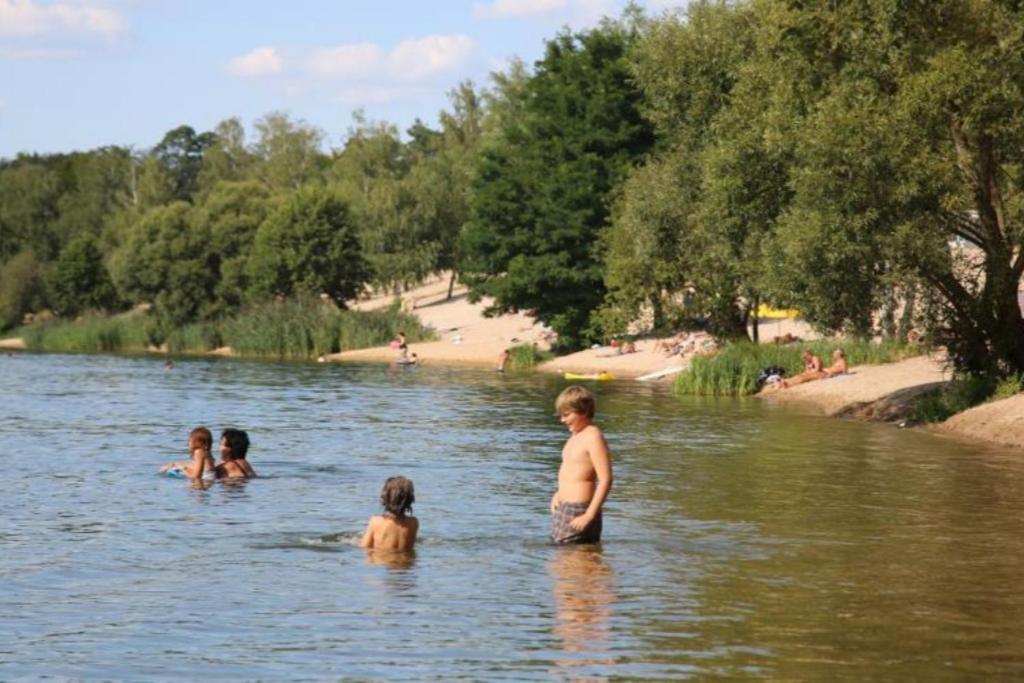 CHEMNITZ - Haus am See mit Sandstrand nahe Rhein-Main und Spessart Kahl am Main Exterior foto