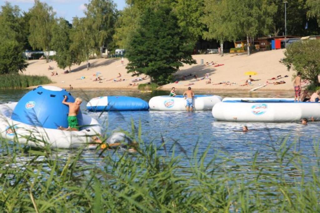 CHEMNITZ - Haus am See mit Sandstrand nahe Rhein-Main und Spessart Kahl am Main Exterior foto