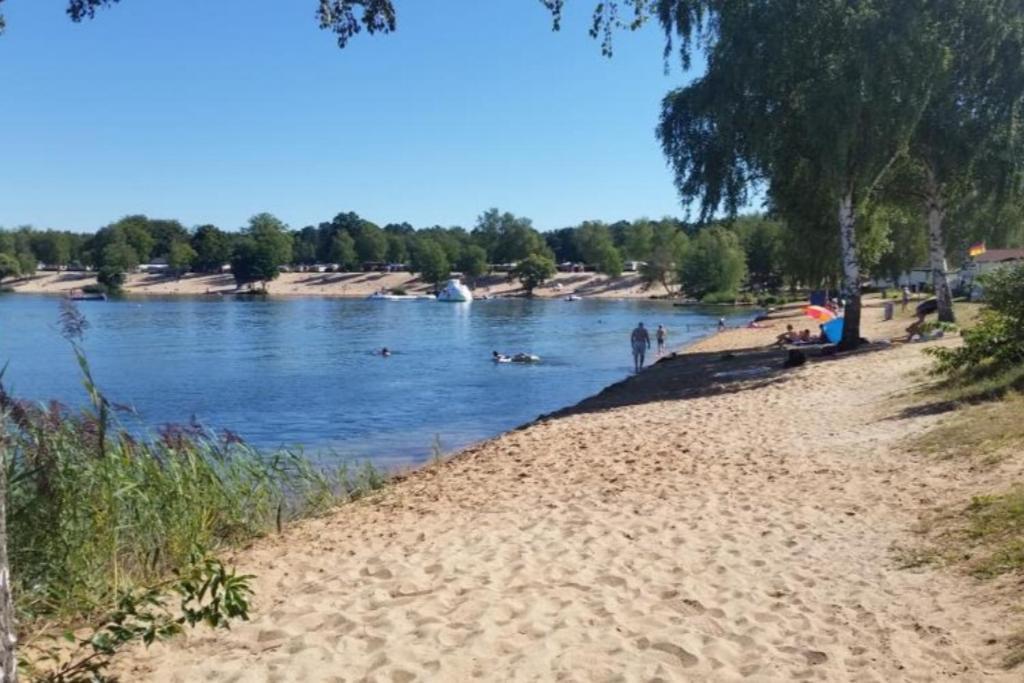 CHEMNITZ - Haus am See mit Sandstrand nahe Rhein-Main und Spessart Kahl am Main Exterior foto